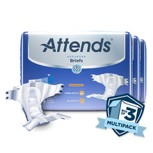 Load image into Gallery viewer,  Unisex Adult Incontinence Brief Attends® Advanced X-Large Disposable Heavy Absorbency