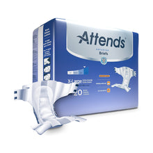 Load image into Gallery viewer,  Unisex Adult Incontinence Brief Attends® Advanced X-Large Disposable Heavy Absorbency
