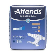 Load image into Gallery viewer,  Unisex Adult Incontinence Brief Attends® Bariatric 3X-Large Disposable Heavy Absorbency