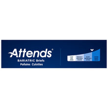 Load image into Gallery viewer,  Unisex Adult Incontinence Brief Attends® Bariatric 3X-Large Disposable Heavy Absorbency