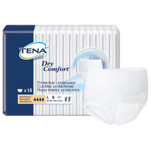 Load image into Gallery viewer, Unisex Adult Absorbent Underwear TENA® Dry Comfort™ Pull On with Tear Away Seams Large Disposable Moderate Absorbency