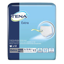 Load image into Gallery viewer, Unisex Adult Absorbent Underwear TENA® Extra Pull On with Tear Away Seams X-Large Disposable Moderate Absorbency