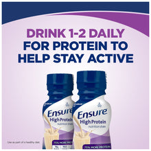 Load image into Gallery viewer, Oral Supplement Ensure® High Protein Vanilla Flavor Ready to Use 8 oz. Bottle