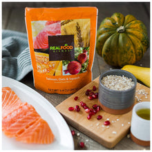 Load image into Gallery viewer, Tube Feeding Formula Real Food Blends™ 9.4 oz. Pouch Ready to Use Salmon Oats / Squash Adult / Child