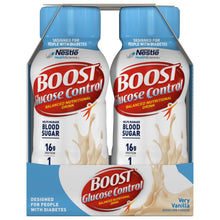 Load image into Gallery viewer, Oral Supplement Boost® Glucose Control® Very Vanilla Flavor Ready to Use 8 oz. Bottle