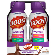 Load image into Gallery viewer, Oral Supplement Boost® Women Rich Chocolate Flavor Ready to Use 8 oz. Bottle