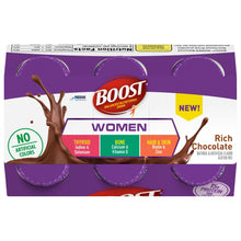 Load image into Gallery viewer, Oral Supplement Boost® Women Rich Chocolate Flavor Ready to Use 8 oz. Bottle