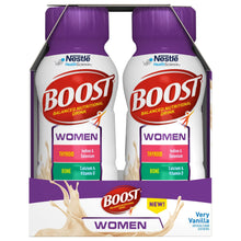 Load image into Gallery viewer, Oral Supplement Boost® Women Very Vanilla Flavor Ready to Use 8 oz. Bottle