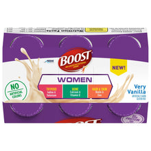 Load image into Gallery viewer, Oral Supplement Boost® Women Very Vanilla Flavor Ready to Use 8 oz. Bottle