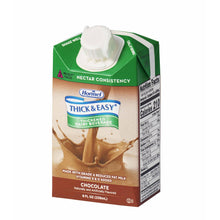 Load image into Gallery viewer, Thickened Beverage Thick & Easy® Dairy 8 oz. Carton Chocolate Flavor Ready to Use Nectar Consistency