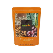 Load image into Gallery viewer, Tube Feeding Formula Real Food Blends™ 9.4 oz. Pouch Ready to Use Quinoa / Kale / Hemp Adult / Child