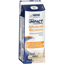 Load image into Gallery viewer, Oral Supplement Impact® Advanced Recovery Vanilla Flavor Ready to Use 6 oz. Carton