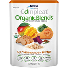 Load image into Gallery viewer, Oral Supplement / Tube Feeding Formula Compleat® Organic Blends Chicken-Garden Flavor Ready to Use 10.1 oz. Pouch