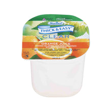 Load image into Gallery viewer, Thickened Beverage Thick & Easy® 4 oz. Portion Cup Orange Juice Flavor Ready to Use Nectar Consistency