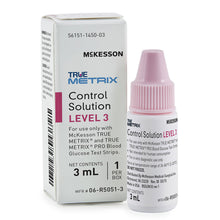 Load image into Gallery viewer, Blood Glucose Control Solution McKesson TRUE METRIX® Blood Glucose Testing 3 mL Level 3