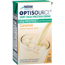 Load image into Gallery viewer, Oral Supplement Optisource® Caramel Flavor Ready to Use 8 oz. Carton
