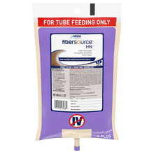 Load image into Gallery viewer, Tube Feeding Formula Fibersource® HN 33.8 oz. Bag Ready to Hang Unflavored Adult