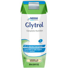 Load image into Gallery viewer,  Tube Feeding Formula Glytrol® 8.45 oz. Carton Ready to Use Vanilla Flavor Adult