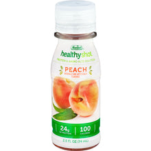 Load image into Gallery viewer, Oral Protein Supplement Healthy Shot® Peach Flavor Ready to Use 2.5 oz. Bottle