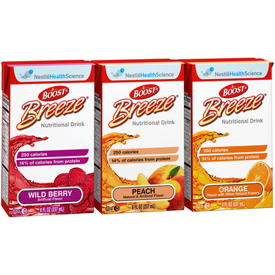  Oral Supplement Boost® Breeze® Variety Flavor Ready to Use 8 oz. Carton 