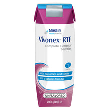 Load image into Gallery viewer, Tube Feeding Formula Vivonex® RTF 8.45 oz. Carton Ready to Use Unflavored Adult