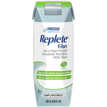 Load image into Gallery viewer,  Tube Feeding Formula Replete® Fiber 8.45 oz. Carton Ready to Use Unflavored Adult