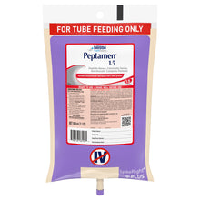 Load image into Gallery viewer, Tube Feeding Formula Peptamen® 1.5 33.8 oz. Bag Ready to Hang Unflavored Adult
