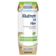 Load image into Gallery viewer,  Tube Feeding Formula Nutren® 1.0 Fiber 8.45 oz. Carton Ready to Use Unflavored Adult 
