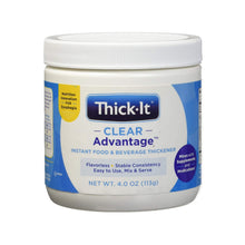Load image into Gallery viewer, Food and Beverage Thickener Thick-It® Clear Advantage® 4 oz. Jar Unflavored Powder Consistency Varies By Preparation