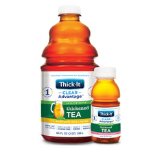 Load image into Gallery viewer, Thickened Decaffeinated Beverage Thick-It® Clear Advantage® 8 oz. Bottle Tea Flavor Ready to Use Nectar Consistency
