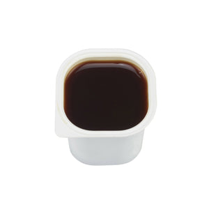 Thickened Beverage Thick & Easy® 4 oz. Portion Cup Prune Flavor Ready to Use Nectar Consistency