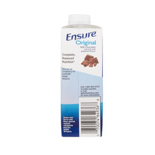 Load image into Gallery viewer, Oral Supplement Ensure® Chocolate Flavor Ready to Use 8 oz. Carton
