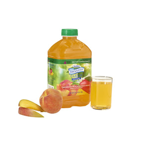 Thickened Beverage Thick & Easy® Sugar Free 46 oz. Bottle Peach Mango Flavor Ready to Use Nectar Consistency