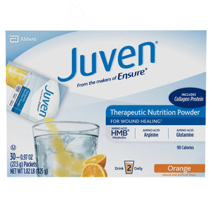 Arginine / Glutamine Supplement Juven® Orange Flavor 1.02 oz. Individual Packet Powder
