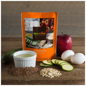Tube Feeding Formula Real Food Blends™ 9.4 oz. Pouch Ready to Use Eggs / Apples / Oats Adult / Child