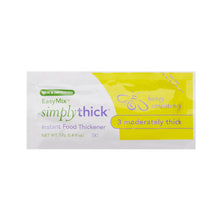 Load image into Gallery viewer, Food and Beverage Thickener SimplyThick® Easy Mix 12 Gram Individual Packet Unflavored Gel Honey Consistency
