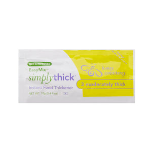 Food and Beverage Thickener SimplyThick® Easy Mix 12 Gram Individual Packet Unflavored Gel Honey Consistency