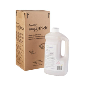 Food and Beverage Thickener SimplyThick® Easy Mix 1.6 Liter Pump Bottle Unflavored Gel Honey / Nectar / Pudding Consistency