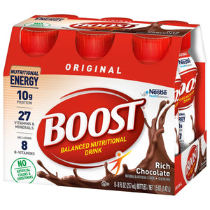 Oral Supplement Boost® Original Rich Chocolate Flavor Ready to Use 8 oz. Bottle