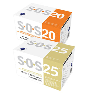 Carborhydrate Oral Supplement S.O.S. 20 Neutral Flavor 42 Gram Individual Packet Powder