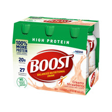Load image into Gallery viewer, Boost® High Protein Strawberry Oral Supplement, 8 oz. Bottle
