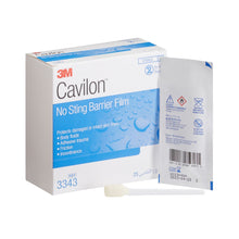 Load image into Gallery viewer,  Skin Barrier Applicator 3M™ Cavilon™ No Sting 26 to 62% Strength Hexamethyldisiloxane / Isooctane / Acrylate Terpolymer / Polyphenylmethylsiloxane Individual Packet Sterile 
