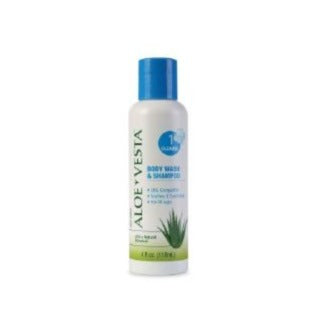  Shampoo and Body Wash Aloe Vesta® 4 oz. Flip Top Bottle Floral / Aloe Scent 