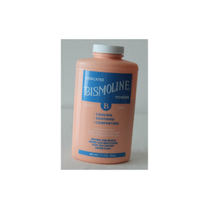 Body Powder Bismoline® 7-1/4 oz. Lightly Scented Shaker Bottle Talc / Boric Acid / Zinc Oxide 