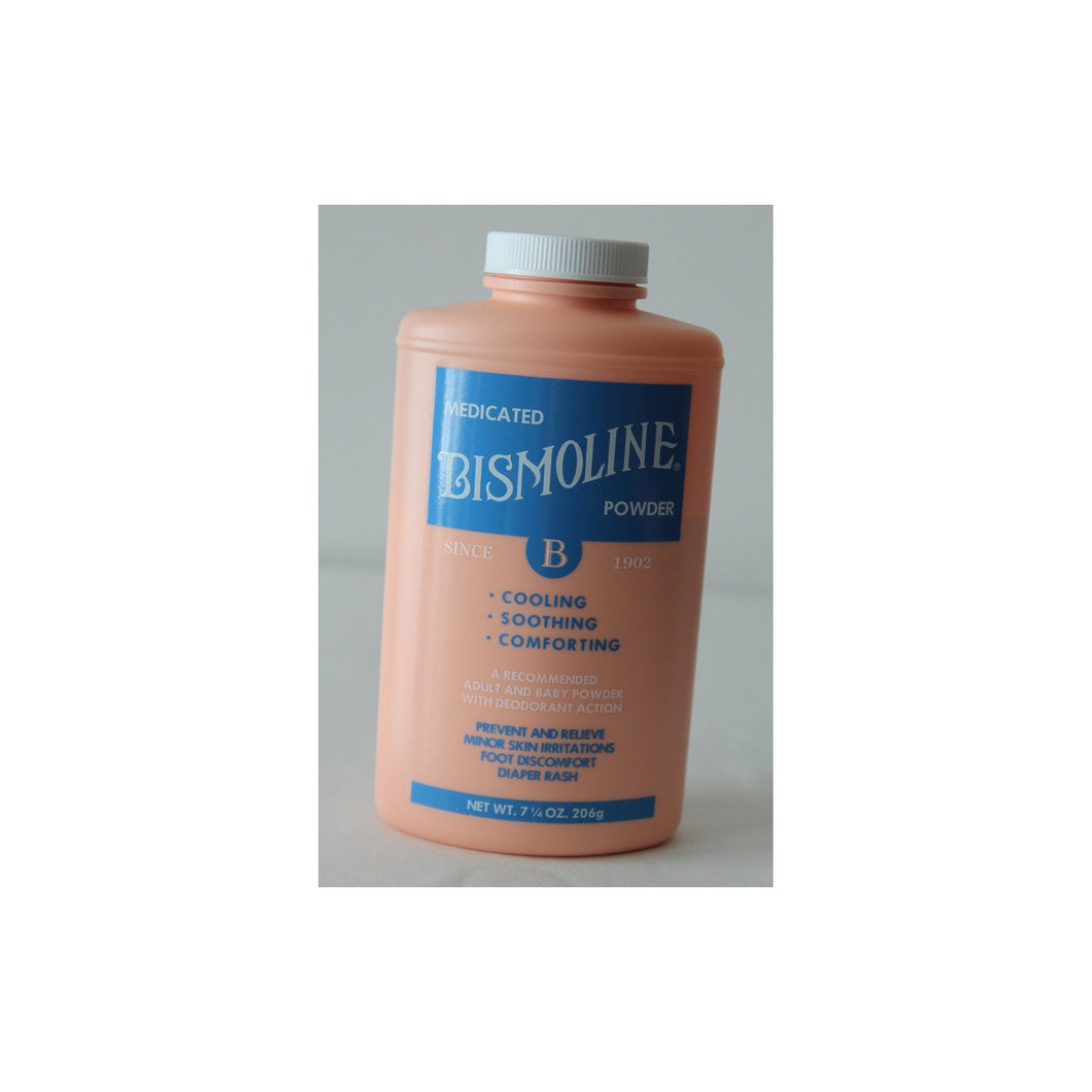  Body Powder Bismoline® 7-1/4 oz. Lightly Scented Shaker Bottle Talc / Boric Acid / Zinc Oxide 
