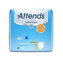 Load image into Gallery viewer,  Unisex Adult Absorbent Underwear Attends® Advanced Pull On with Tear Away Seams X-Large Disposable Heavy Absorbency 
