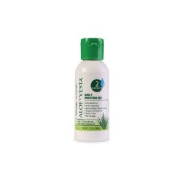  Hand and Body Moisturizer Aloe Vesta® 2 oz. Bottle Unscented Lotion CHG Compatible 