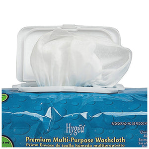  Personal Wipe Hygea® Premium Soft Pack Aloe / Vitamin E Scented 60 Count 