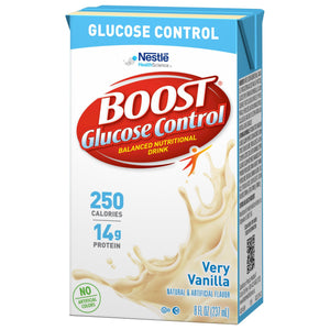 Oral Supplement Boost® Glucose Control® Vanilla Flavor Ready to Use 8 oz. Tetra Brik