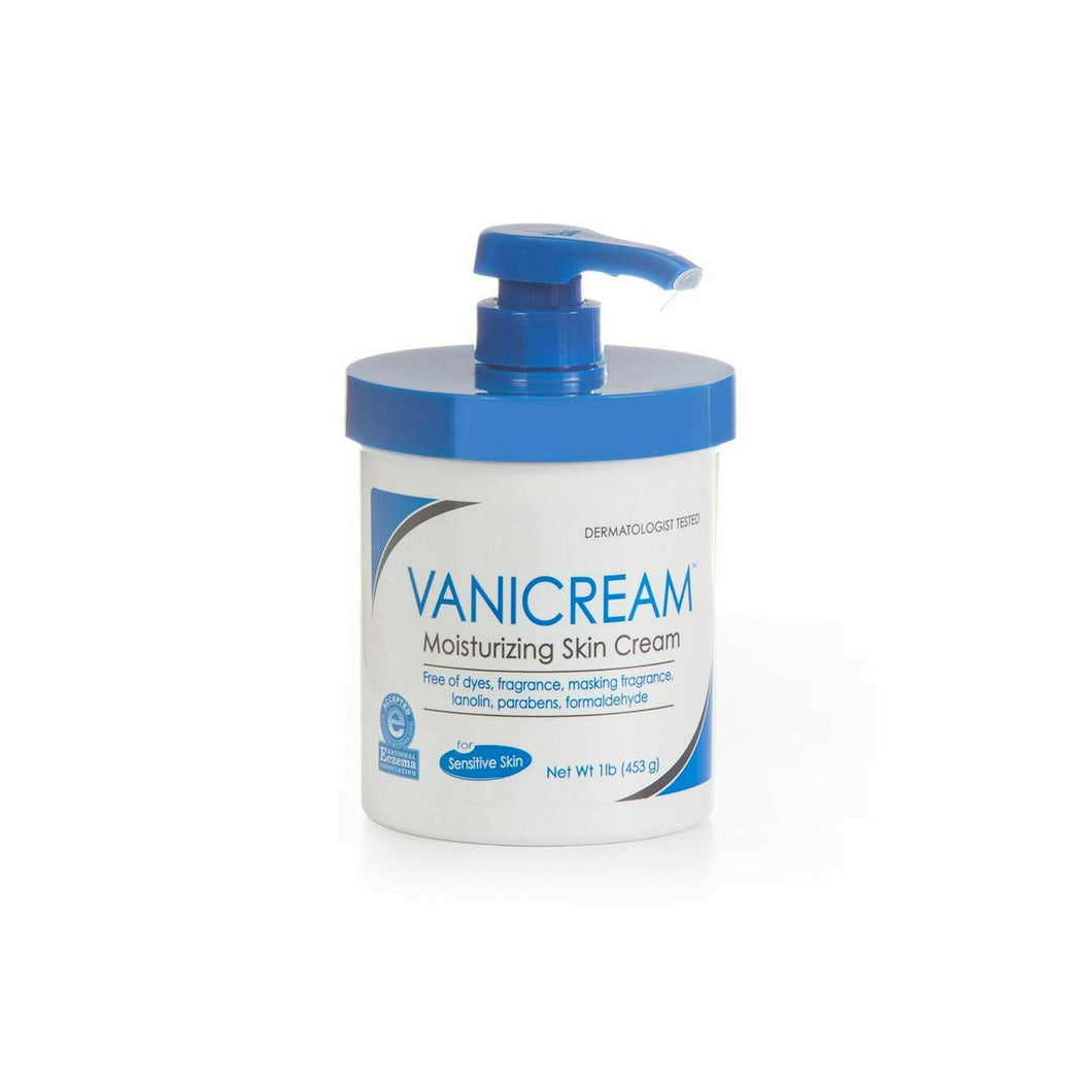  Hand and Body Moisturizer Vanicream® 16 oz. Pump Bottle Unscented Cream 